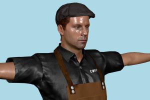 Service Man Service Man, service, man, male, people, human, character